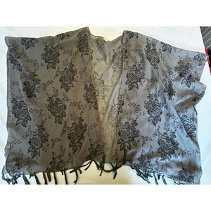 Ladies Natural Life Weight Shear Wrap Hobo Lockenlook Casual Scarf Cover Fringe